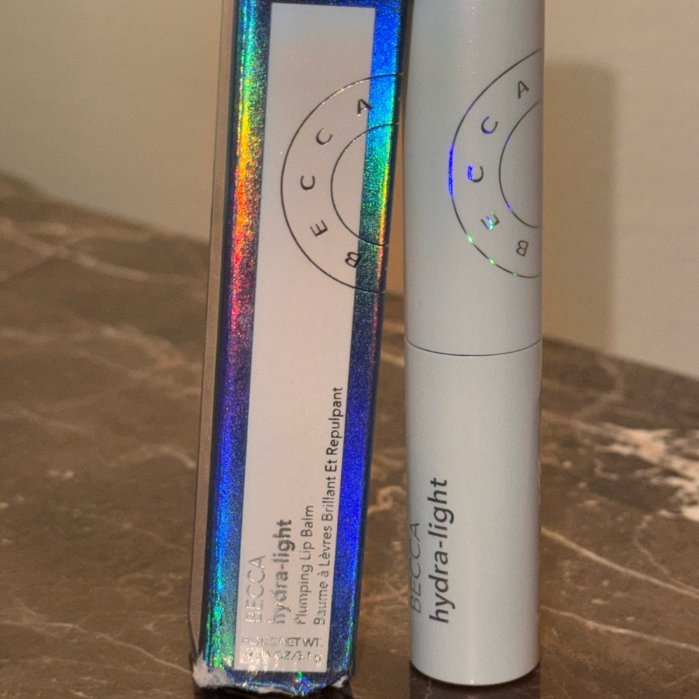 BECCA Hydra-Light Lip Balm with Holographic Box